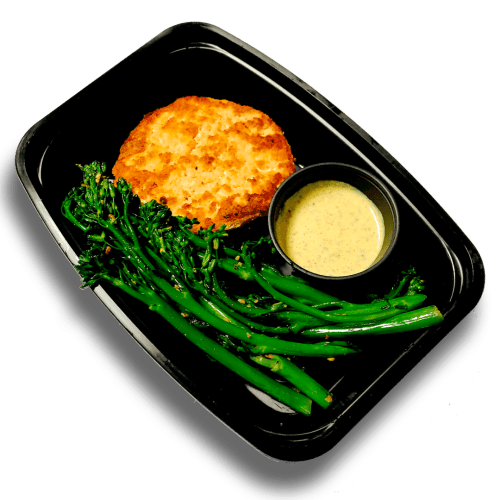 Low Carb Salmon Burger